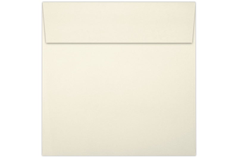 LUXPaper Square Invitation Envelopes | Peel & Press | 3 1/4" x 3 1/4" | Natural | 70lb. Text | 50 Qty - Image 1